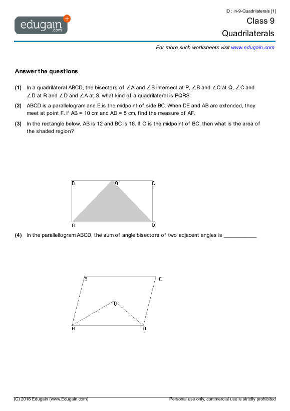 Quadrilaterals